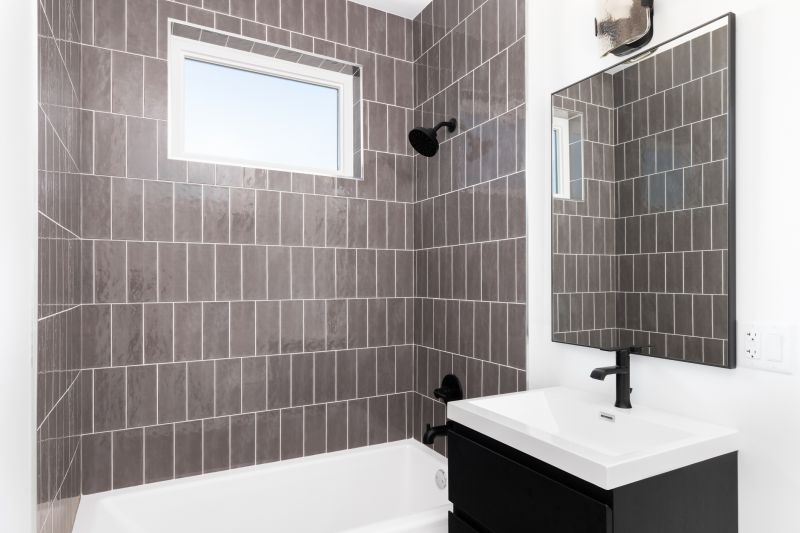 Bathroom with Custom Tiles